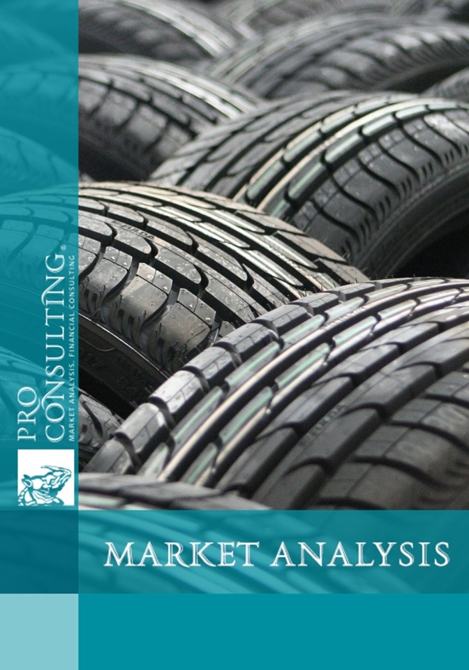 Market research of the Ukrainian market of tires for passenger cars. 2012